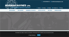 Desktop Screenshot of normanhaynes.co.uk